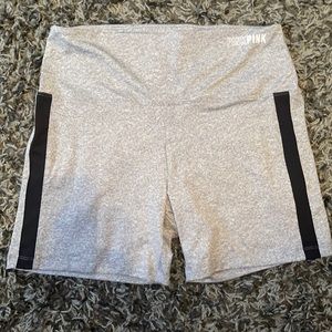Victoria’s Secret Pink gray bike shorts